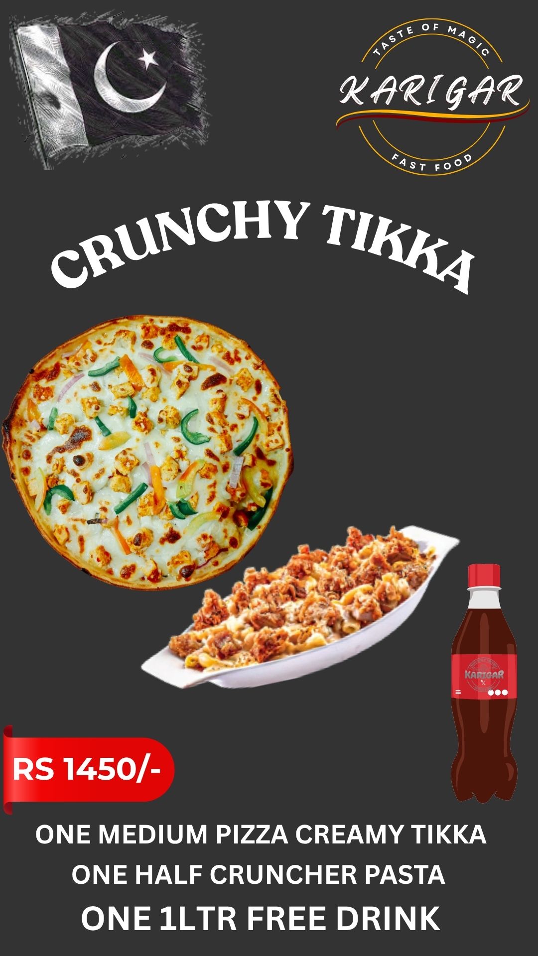 CRUNCHY TIKKA